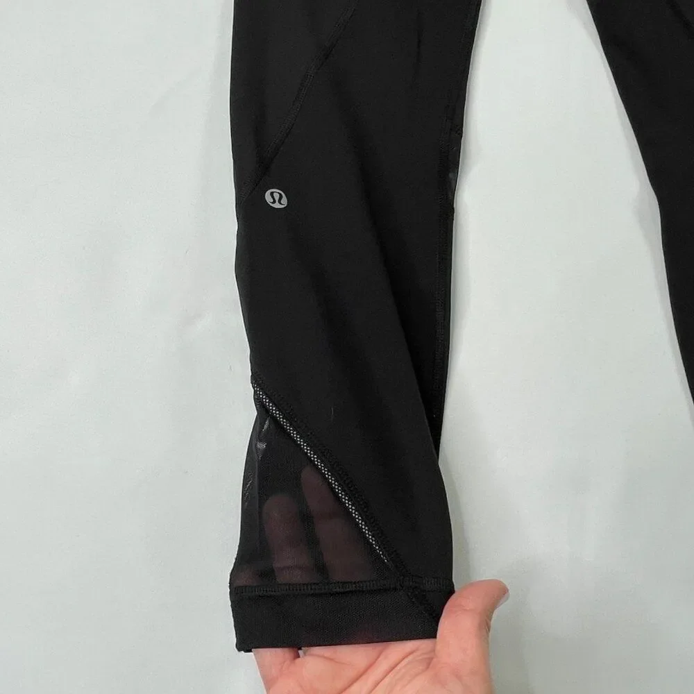 Lululemon Run Inspire Tight II Legging Black Womens 6